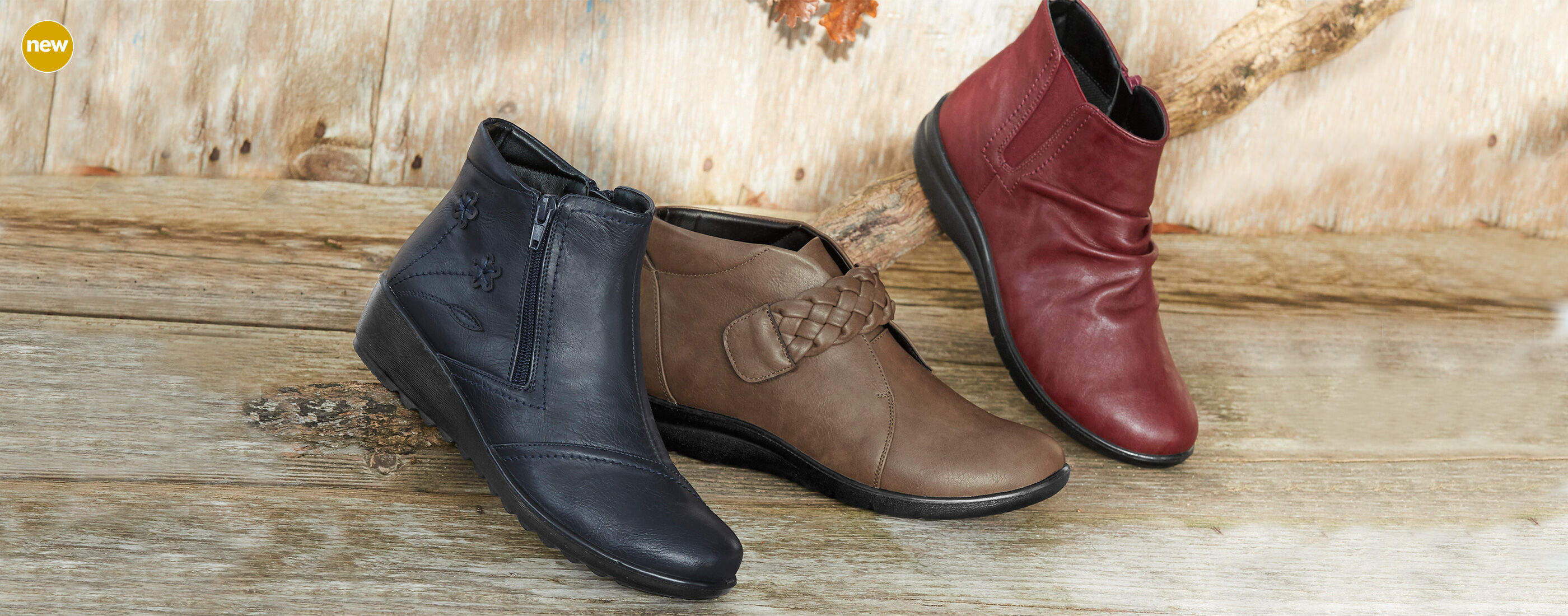 Autumn Footwear at Cotton Traders