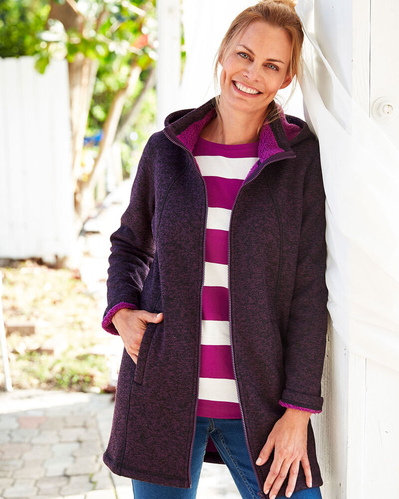 Bonded Fleece Jacket At Cotton Traders