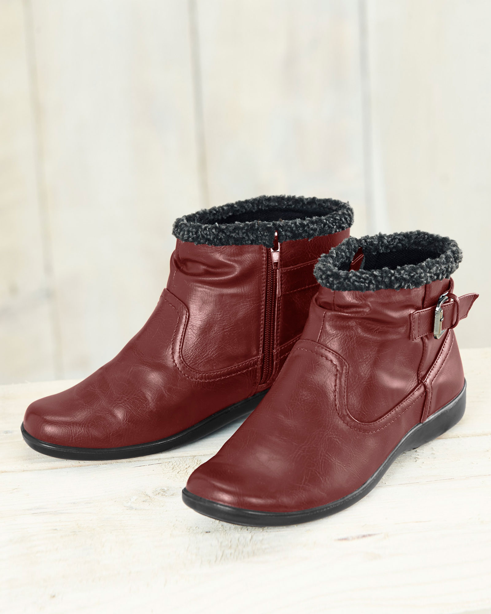 cotton traders sherpa boots